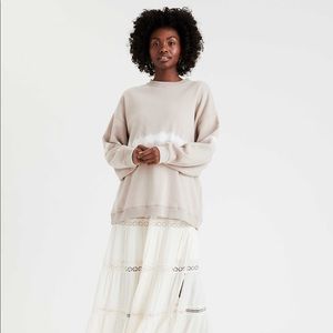 AE Fleece Oversized Vintage Crew Neck Sweatshirt